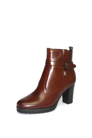 Stivaletto in pelle tacco alto Cinzia Soft - 3