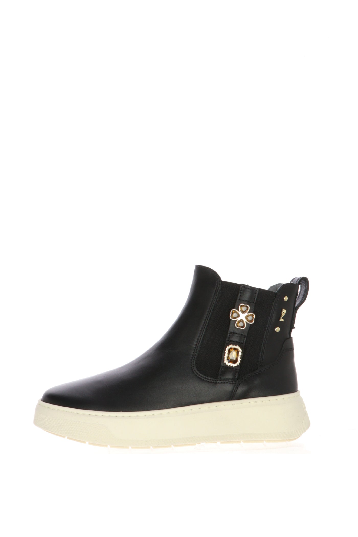 Stivaletto nero  Chelsea Donna in Pelle Nero Giardini