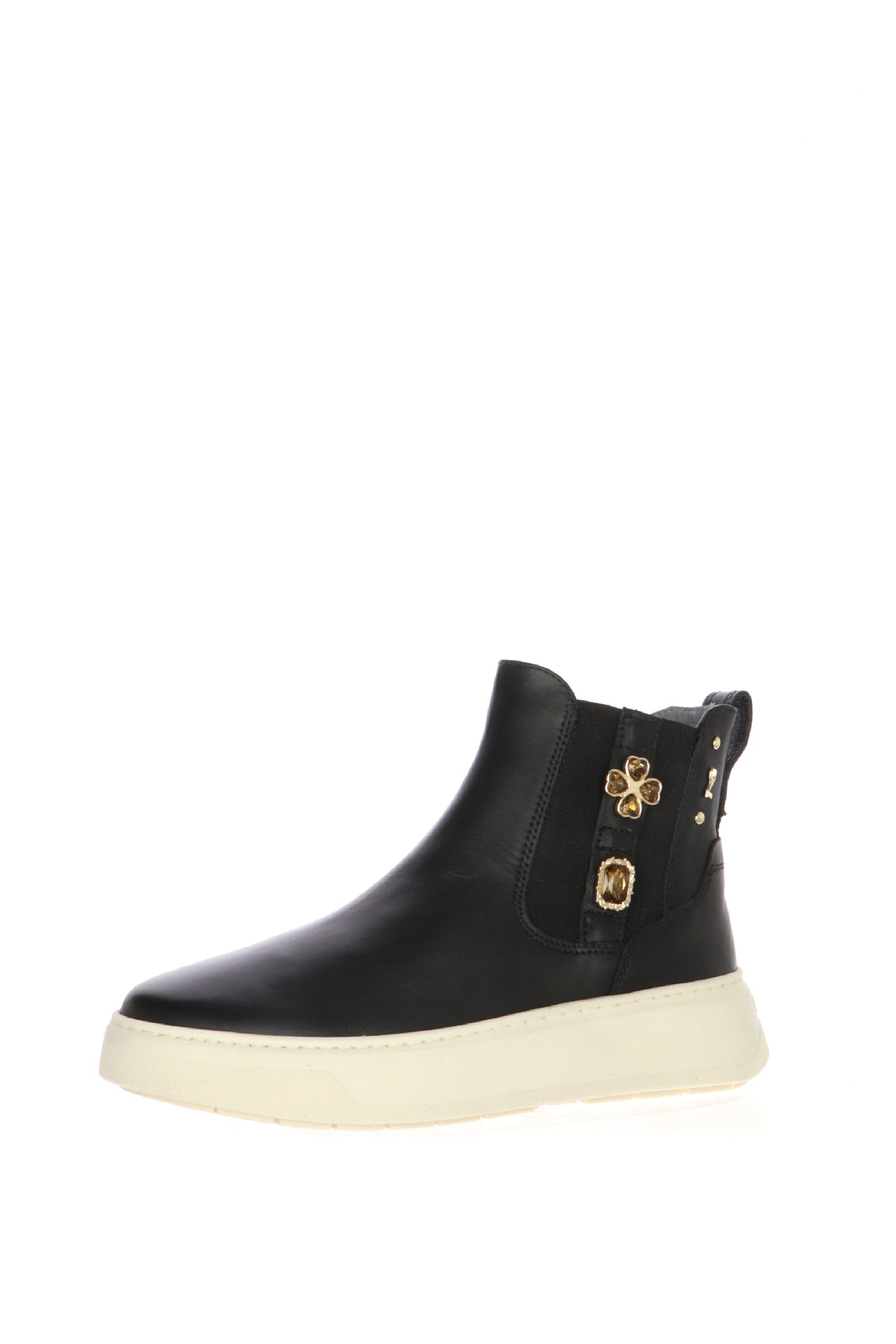 Stivaletto nero  Chelsea Donna in Pelle Nero Giardini 2
