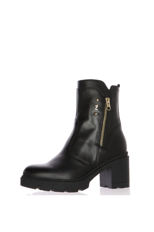 Stivaletto nero Donna in Pelle Nero Giardini - 2
