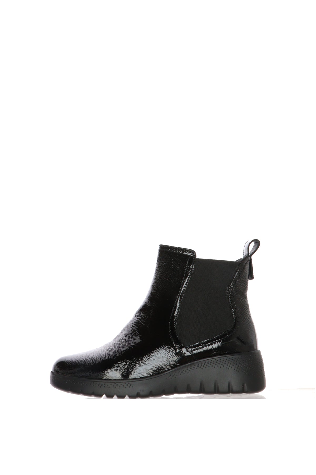 Stivaletto nero in naplack ultraleggero Susimoda  Made in Italy