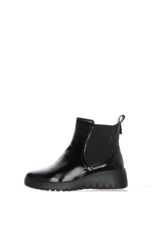 Stivaletto nero in naplack ultraleggero Susimoda  Made in Italy - 1