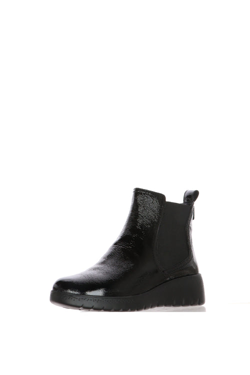 Stivaletto nero in naplack ultraleggero Susimoda  Made in Italy - 2