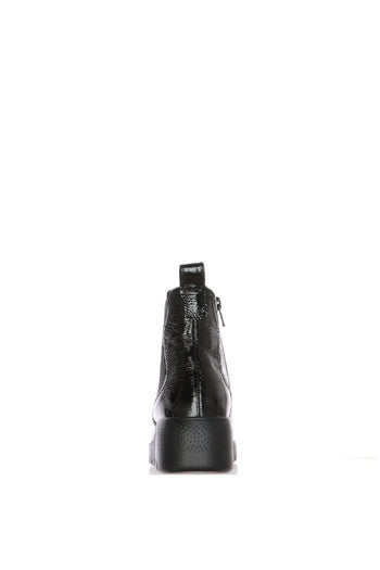 Stivaletto nero in naplack ultraleggero Susimoda  Made in Italy - 6