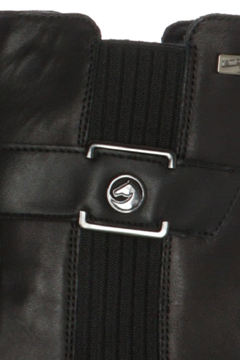 Stivaletto nero in pelle - 3