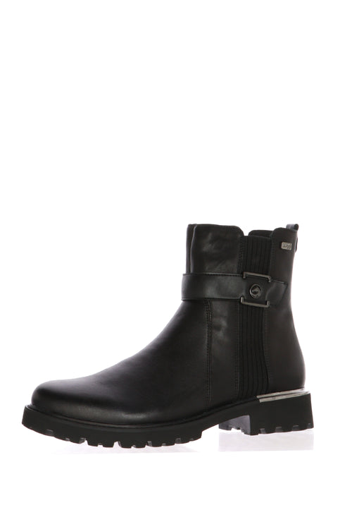 Stivaletto nero in pelle - 1