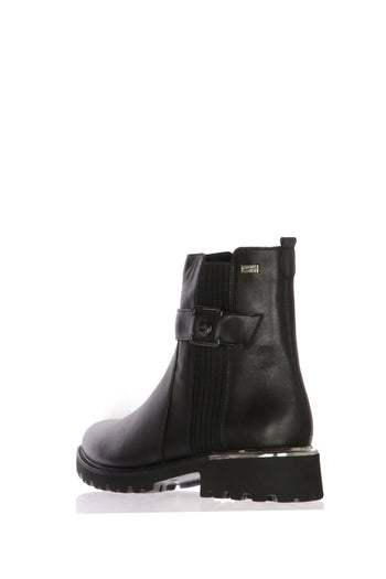 Stivaletto nero in pelle - 4