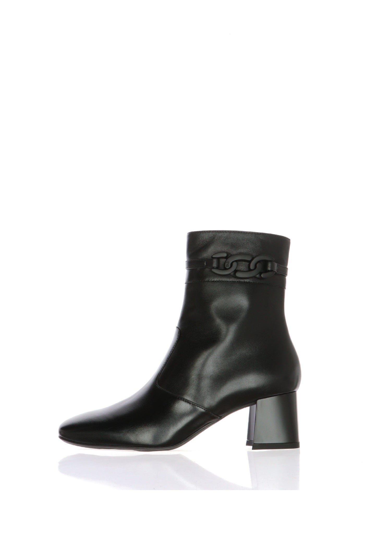 Stivaletto nero punta quadra Nero Giardini 2