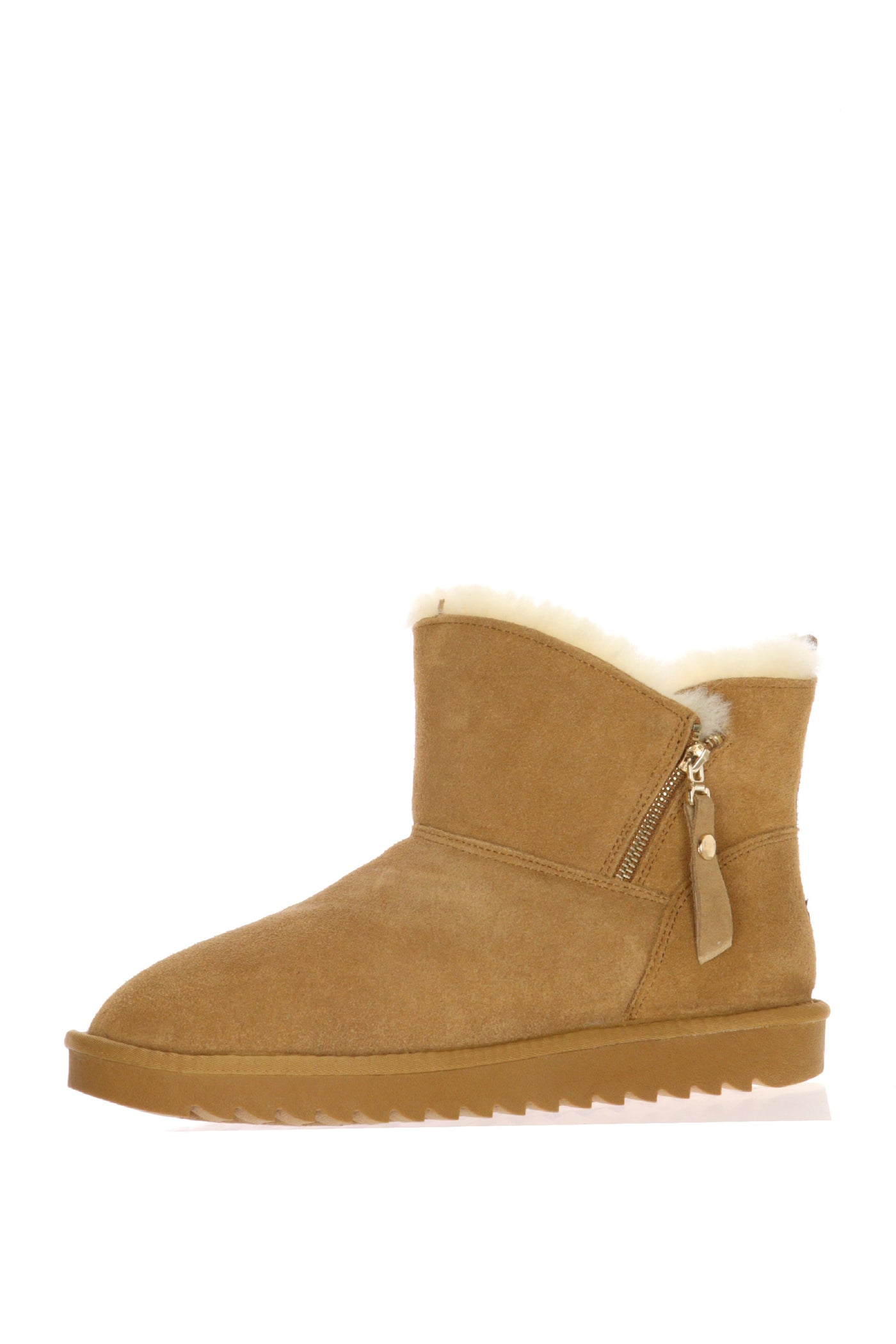 Stivaletto tendenza in camoscio beige imbottito Ara Shoes 2