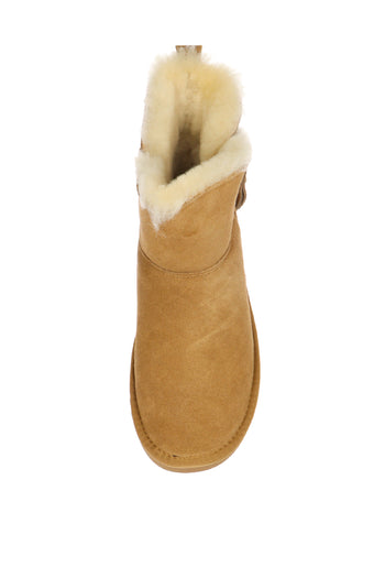 Stivaletto tendenza in camoscio beige imbottito Ara Shoes - 6