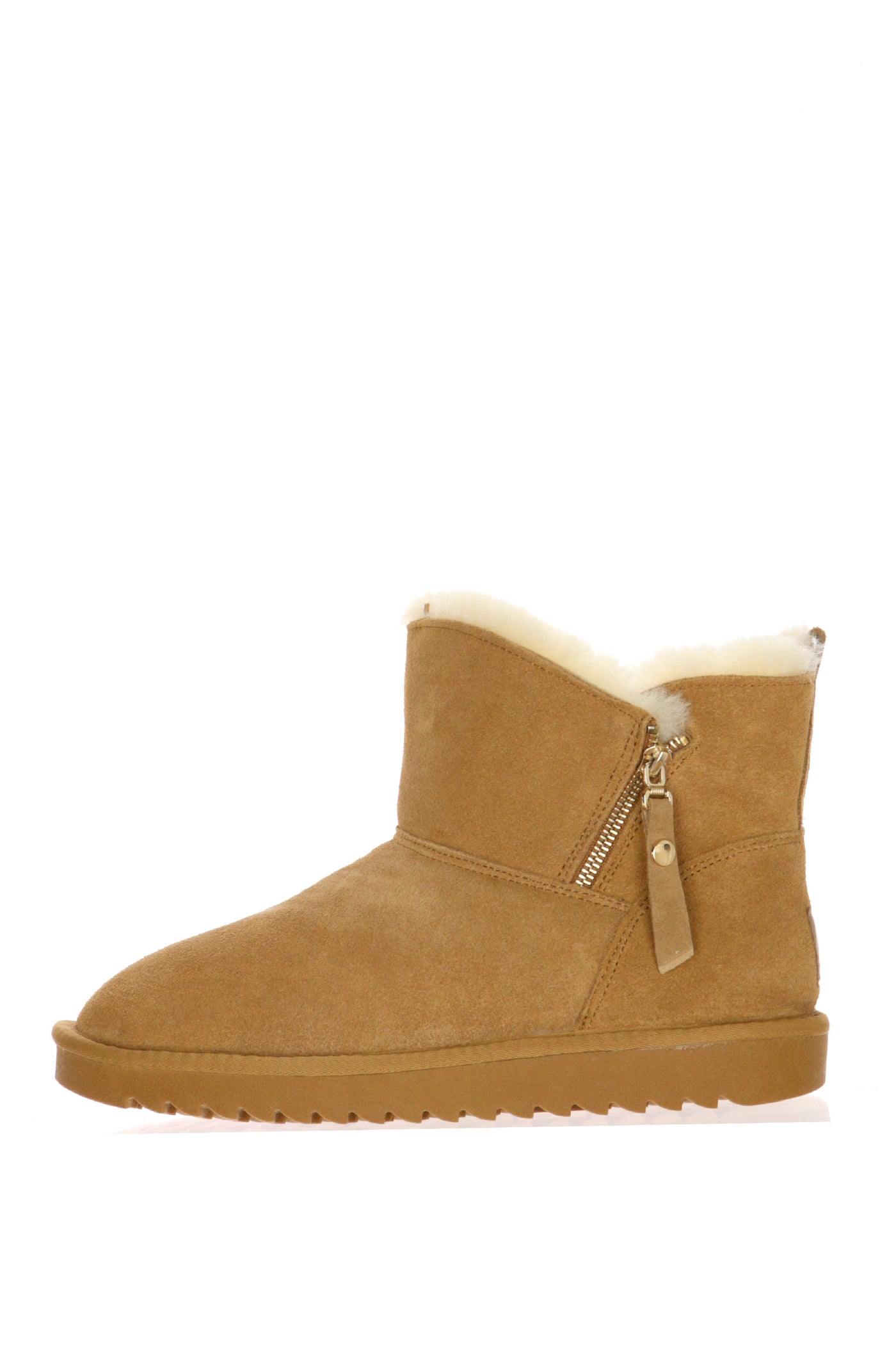Stivaletto tendenza in camoscio beige imbottito Ara Shoes