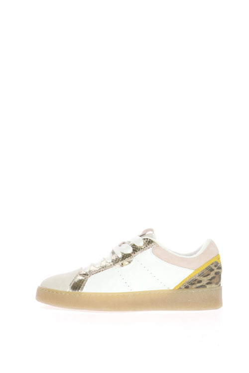 Sneakers con lacci in vera pelle Tamaris - 1