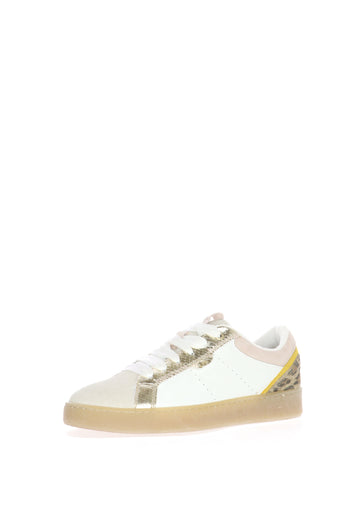 Sneakers con lacci in vera pelle Tamaris - 3