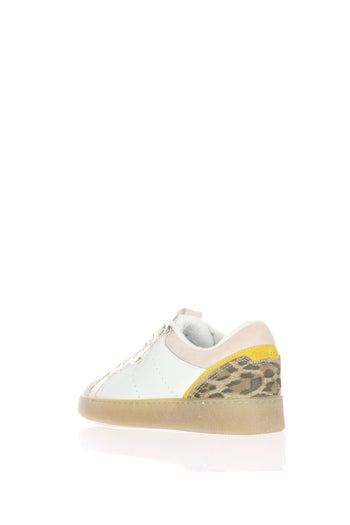 Sneakers con lacci in vera pelle Tamaris - 3