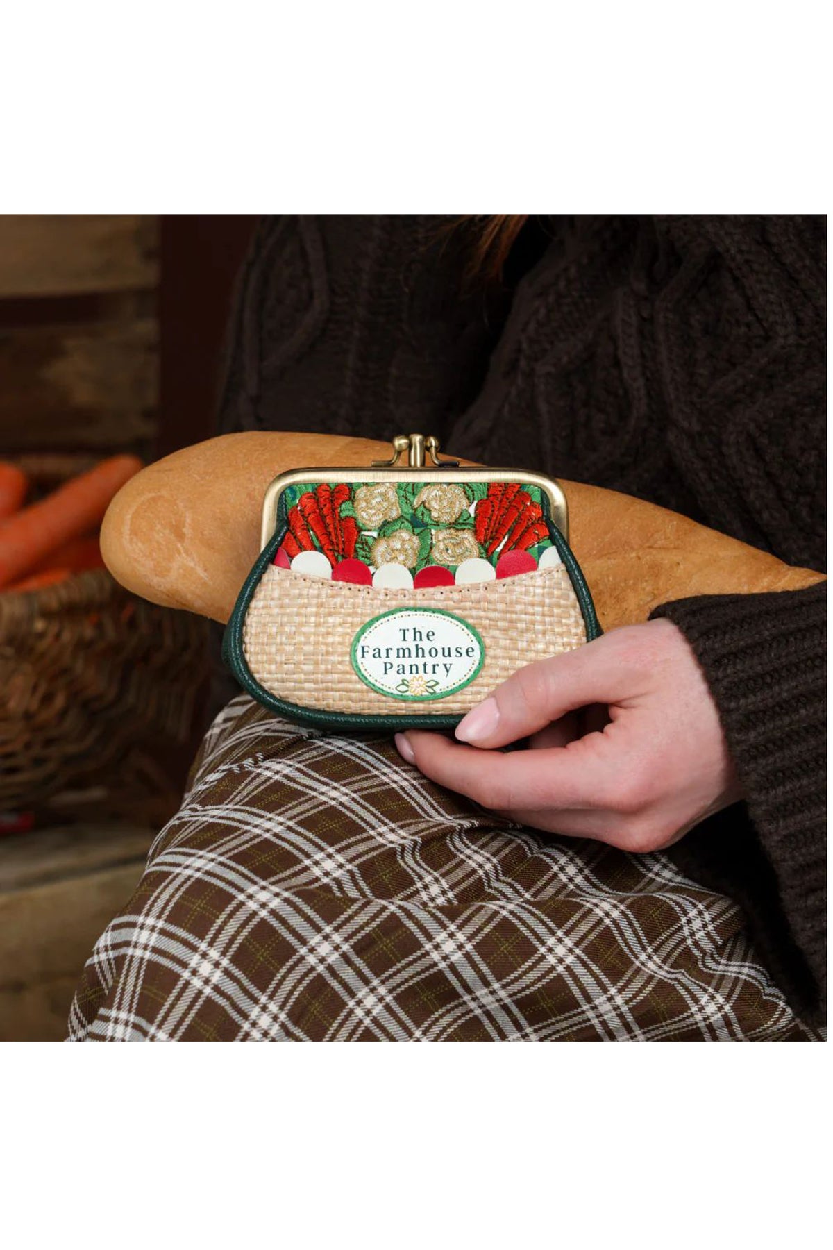 The Farmhouse Pantry - Portamonete con clip 2