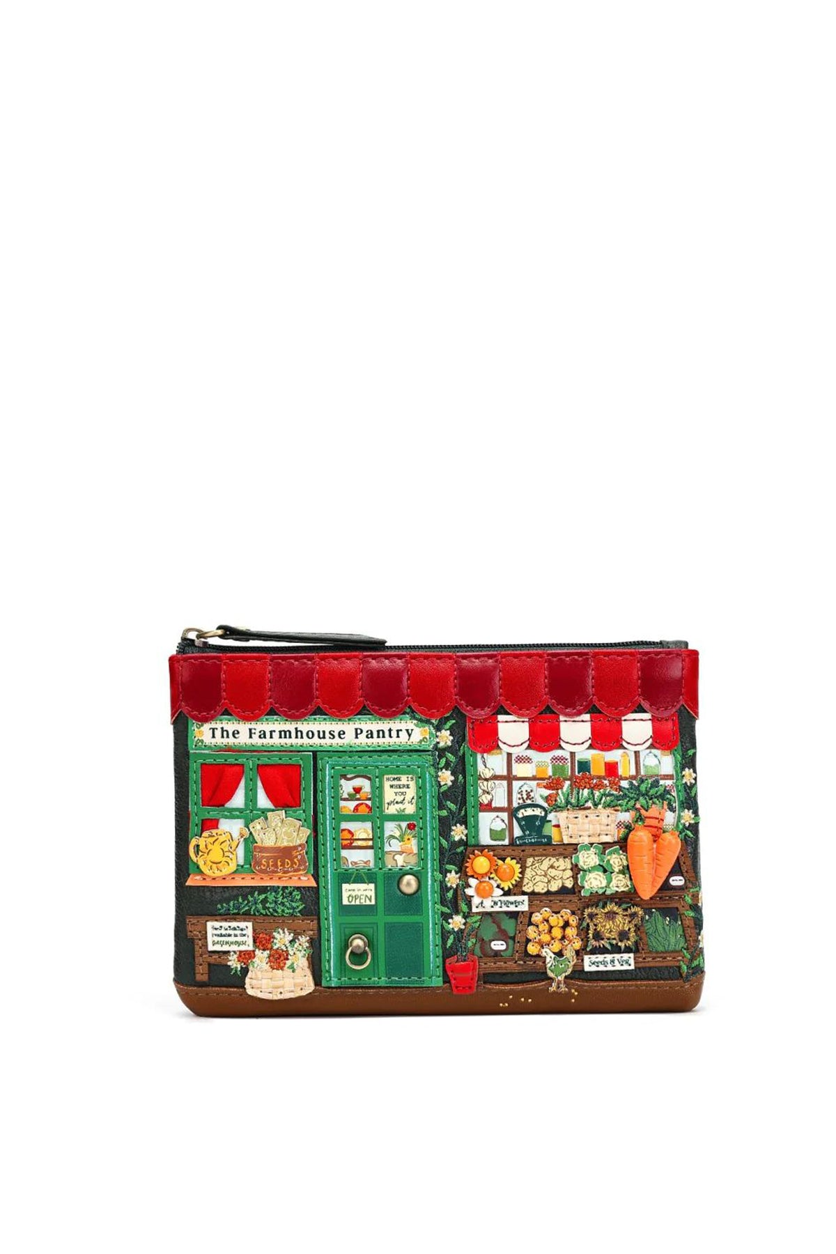 The Farmhouse Pantry - Portamonete con zip