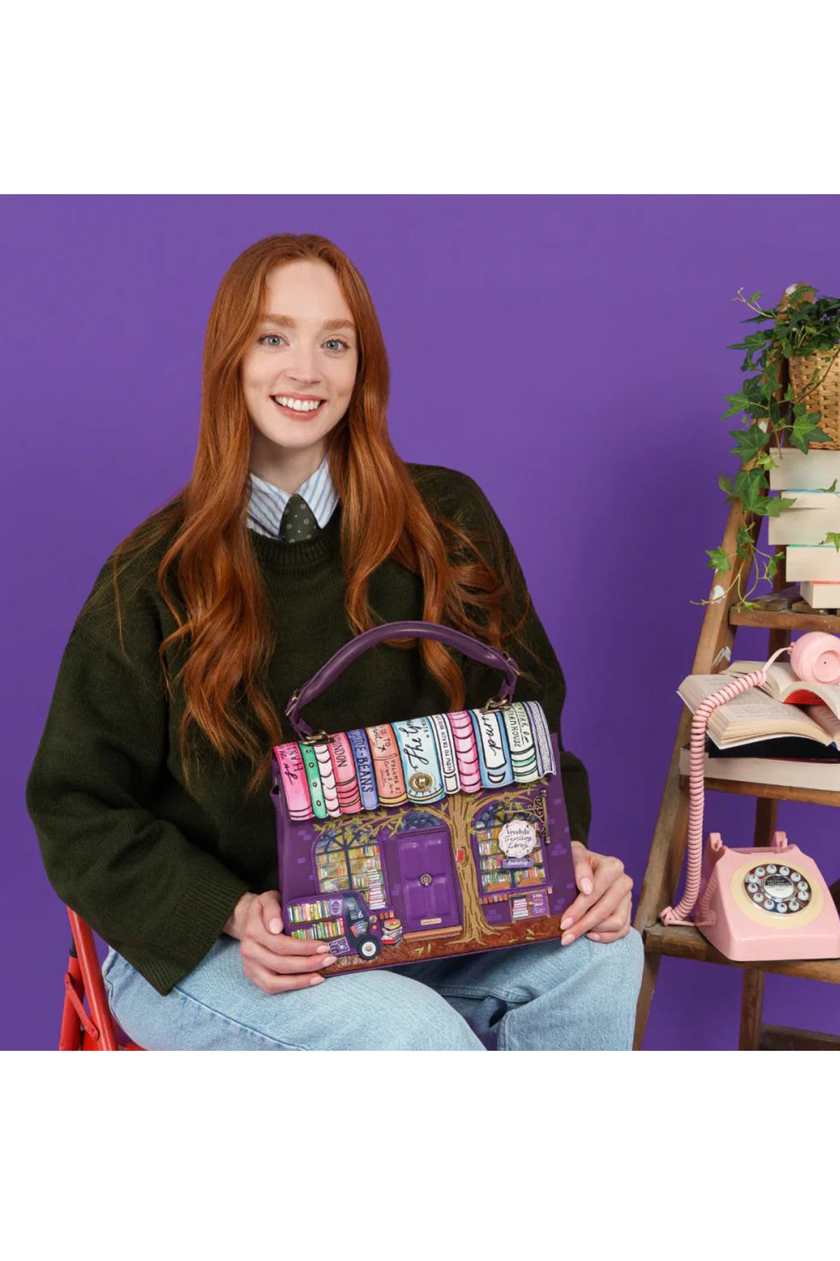 The Vendula Travelling Library Bookshop - Borsa Grace