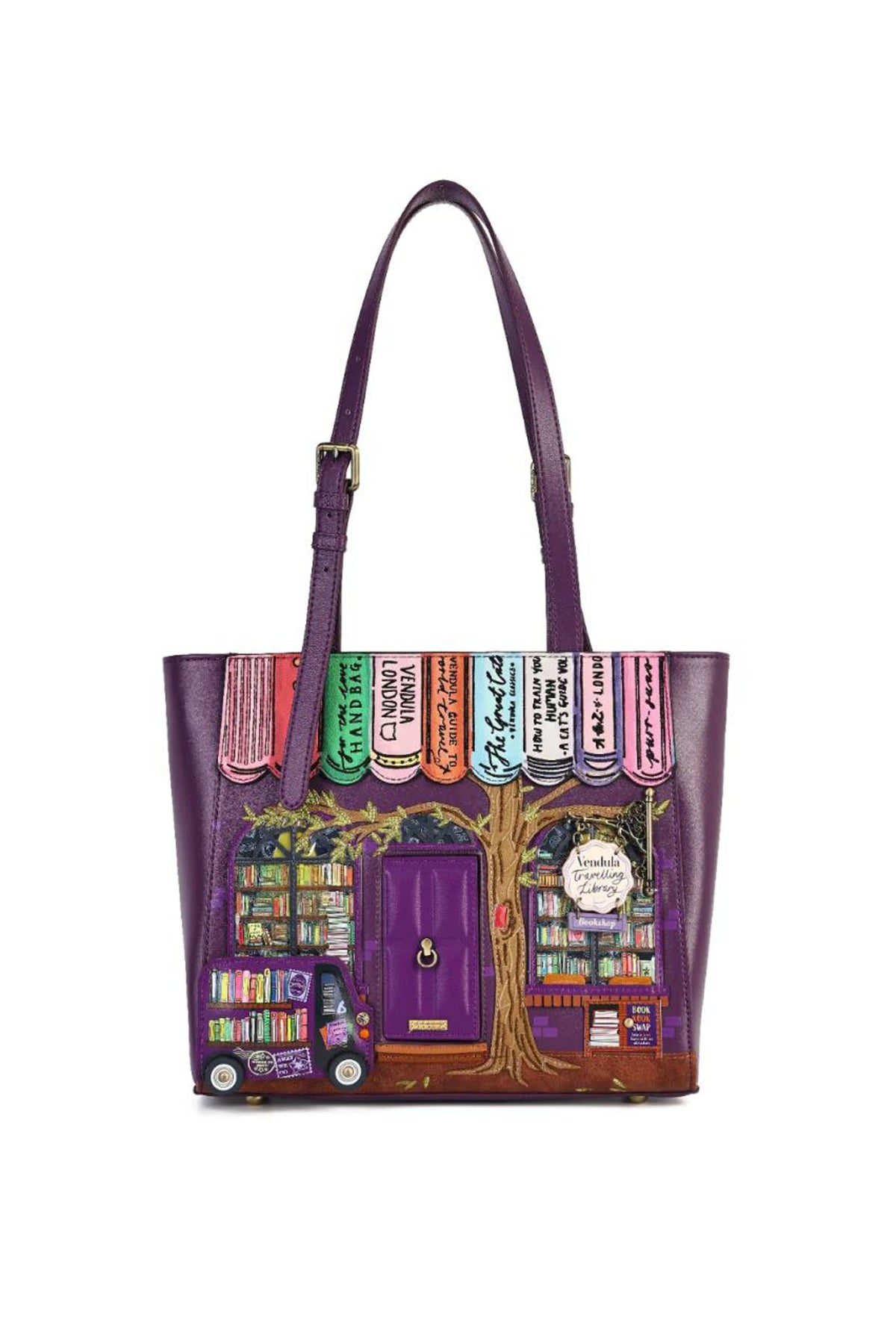 The Vendula Travelling Library Bookshop - Borsa Shopper