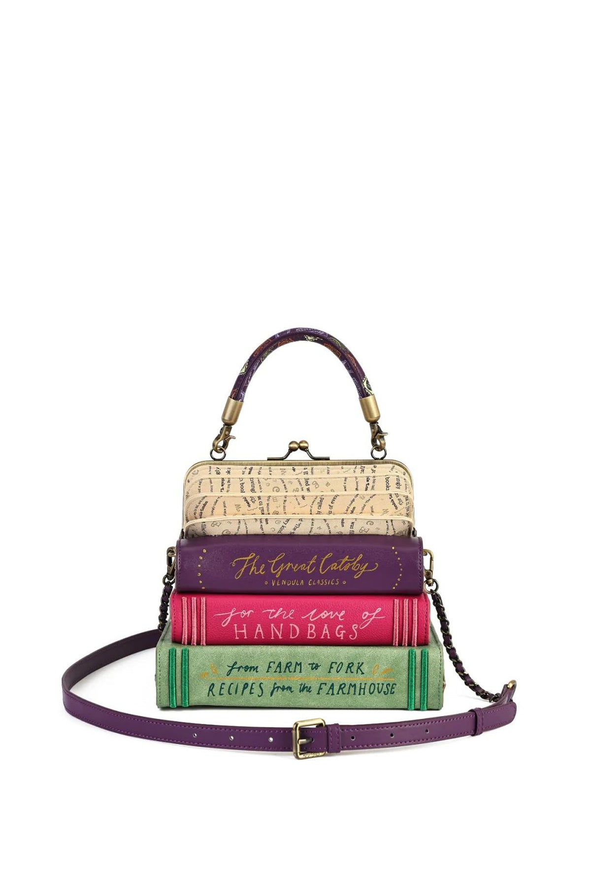 The Vendula Travelling Library Bookshop - Borsa Volta pagina