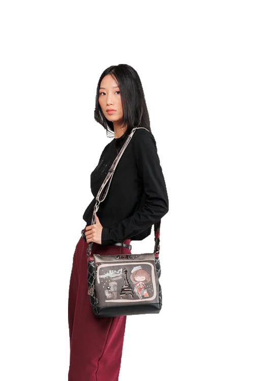 Tracolla 3 scomparti Mademoiselle - 2