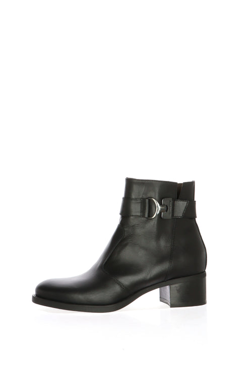 Tronchetto donna in pelle nera e marrone Nero Giardini - 2