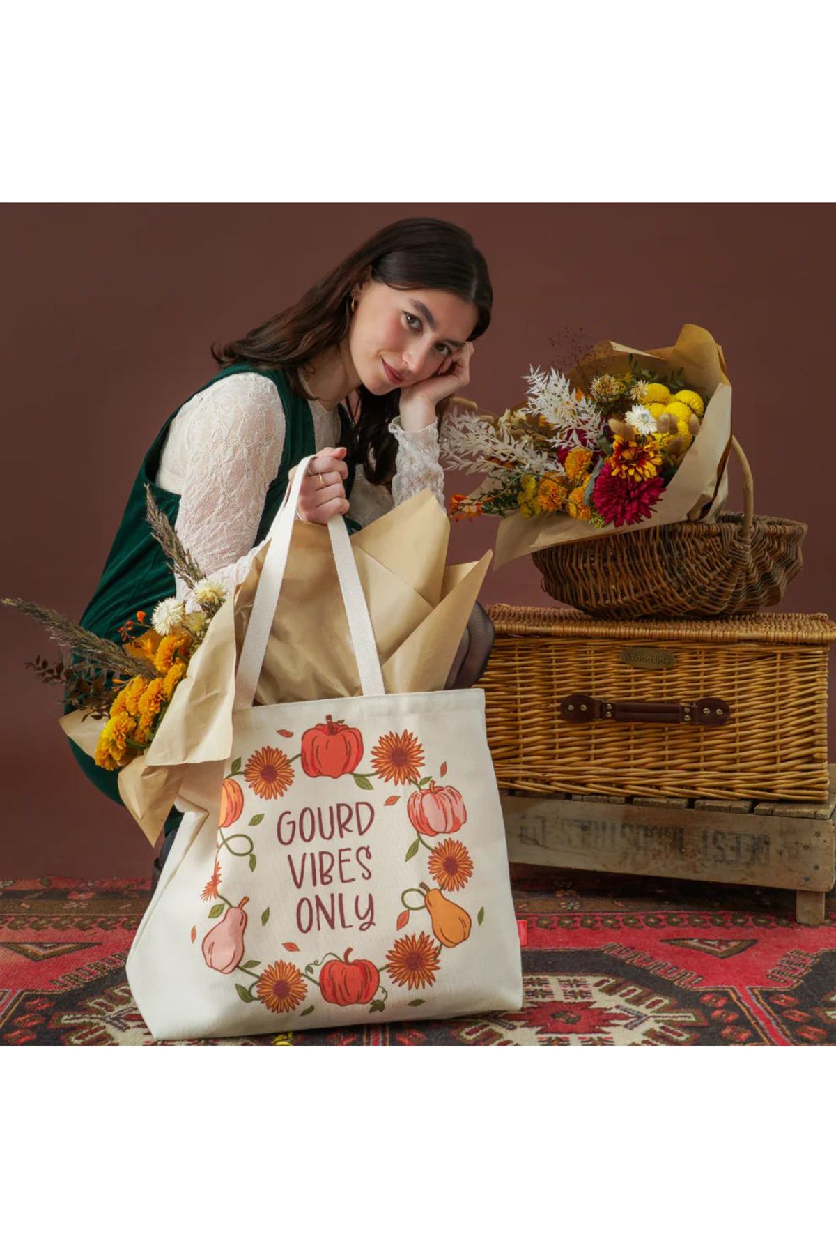 Vendula Flower Shop - Amber Edition - Borsa tote in tela 2