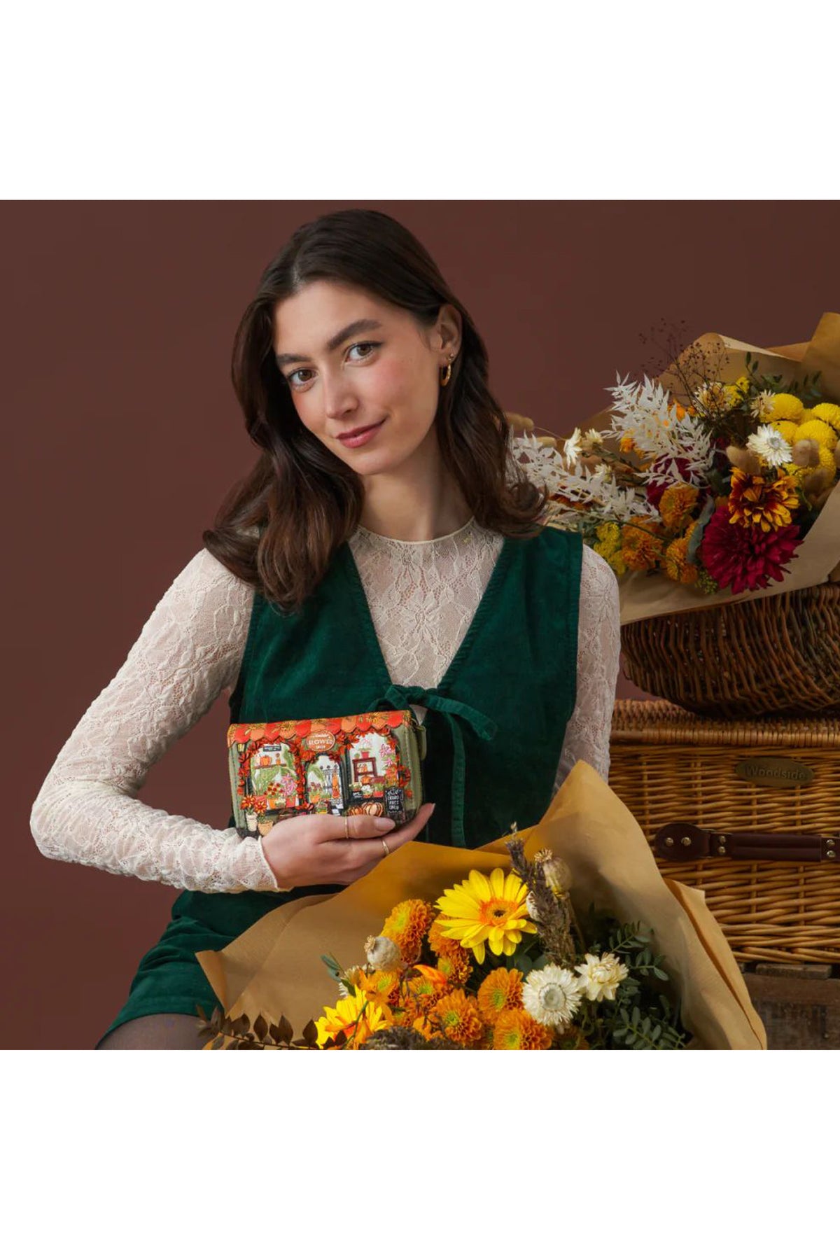 Vendula Flower Shop - Amber Edition - Portafoglio medio con zip 2