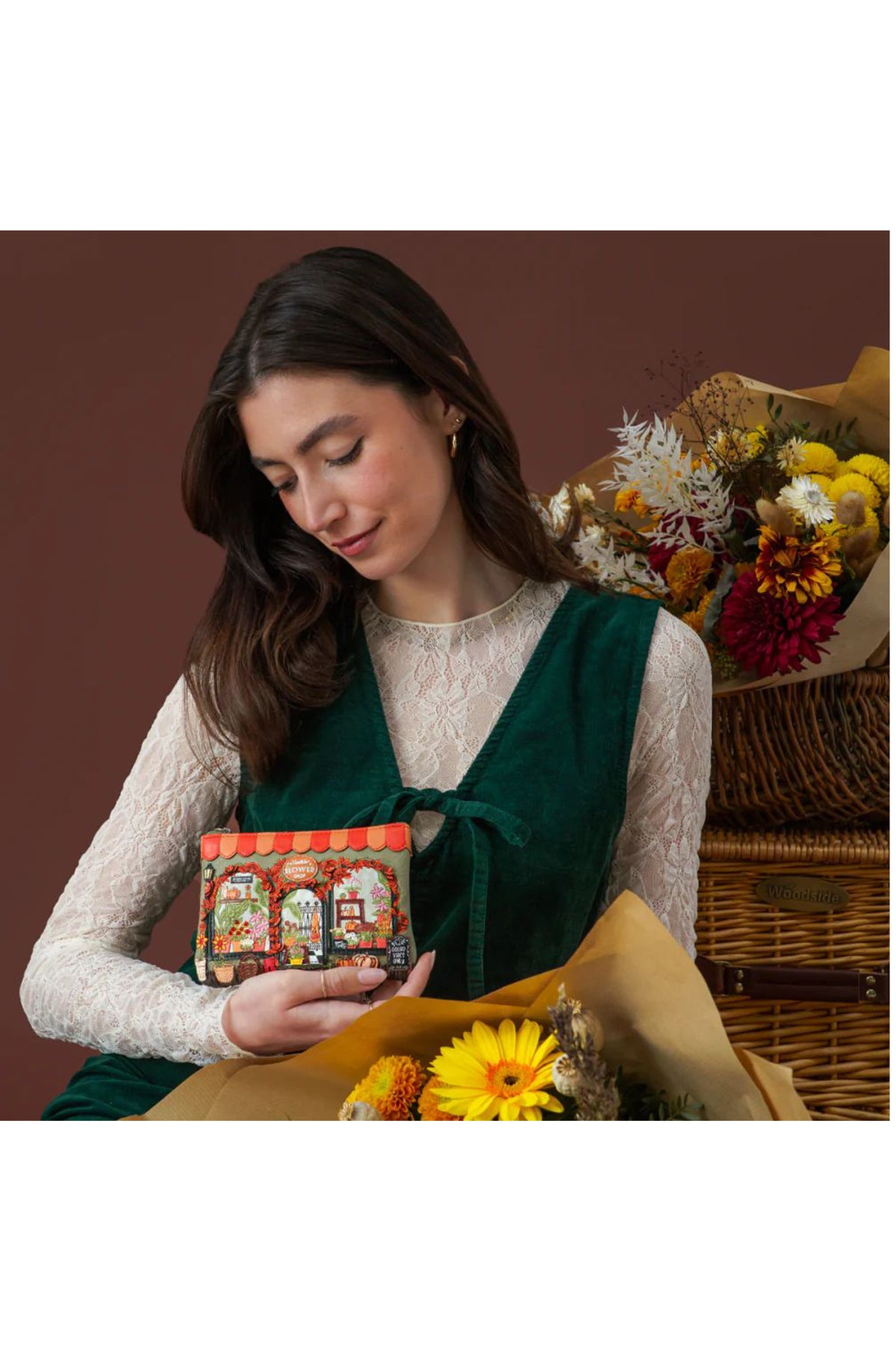 Vendula Flower Shop - Amber Edition - Portamonete con zip 2