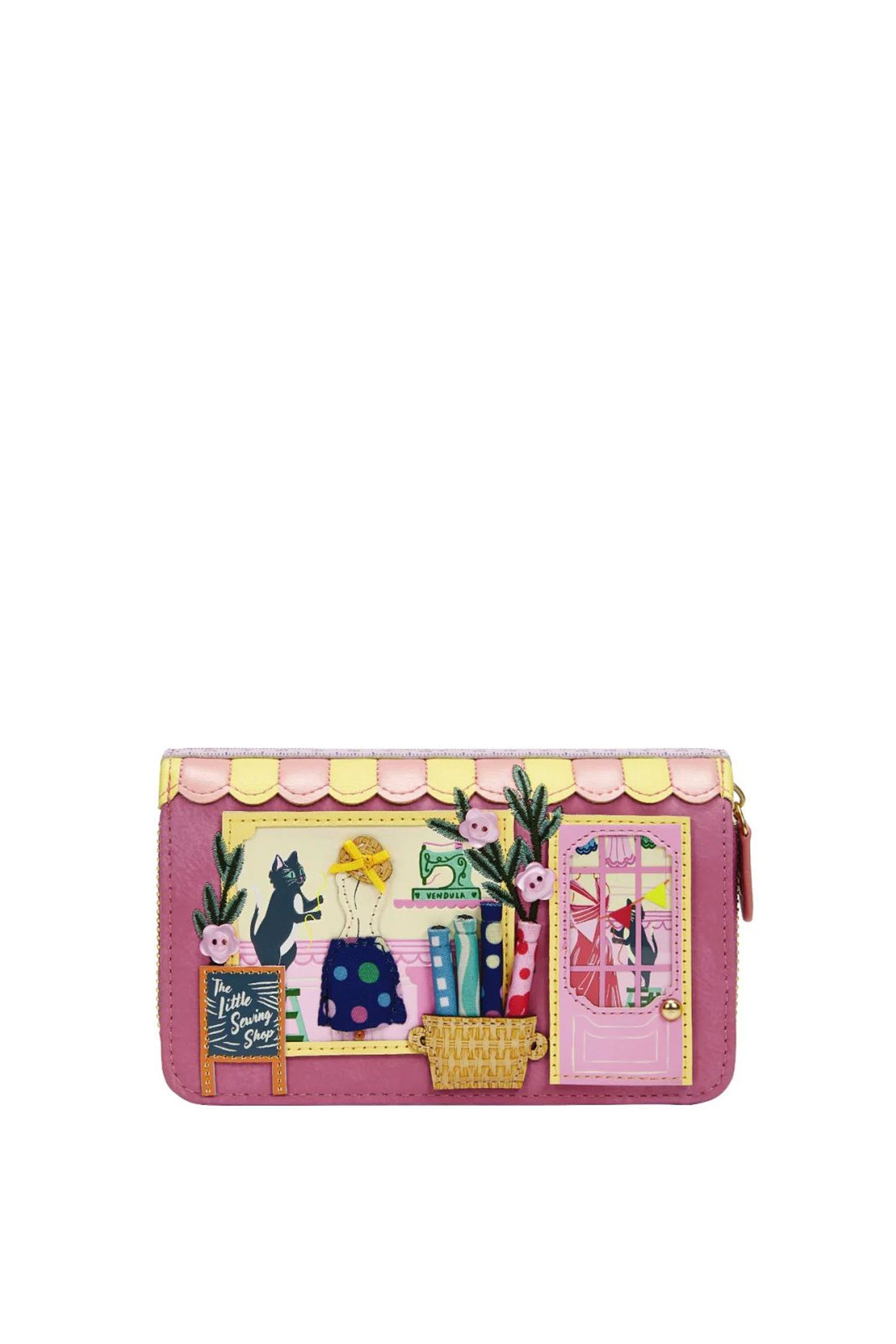 Vendula Sewing Shop — Portafoglio da Donna con Zip