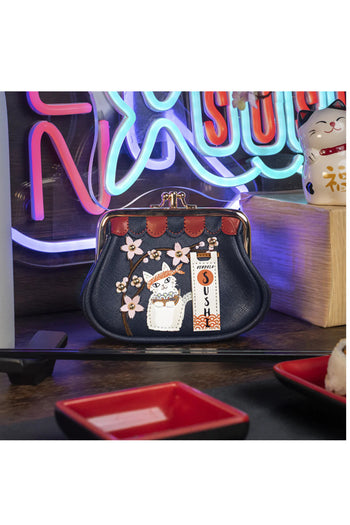Vendula Sushi - Blue Edition Clipper Coin Purse - 3