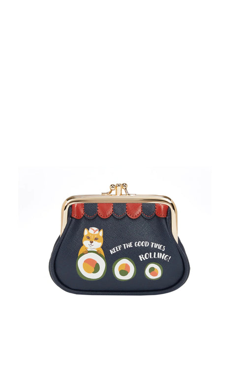 Vendula Sushi - Blue Edition Clipper Coin Purse - 1