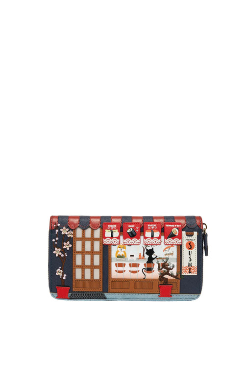 Vendula Sushi - Blue Edition Large Ziparound Wallet - 1