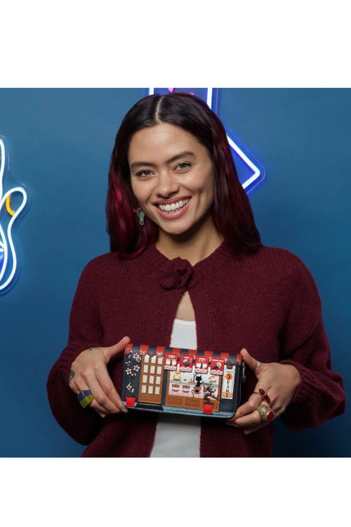 Vendula Sushi - Blue Edition Large Ziparound Wallet - 2