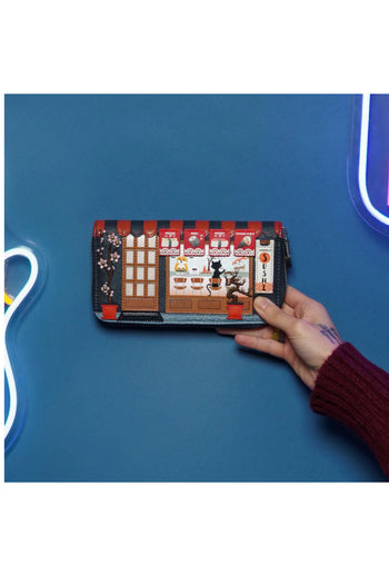 Vendula Sushi - Blue Edition Large Ziparound Wallet - 3