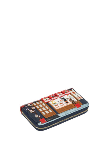 Vendula Sushi - Blue Edition Large Ziparound Wallet - 6