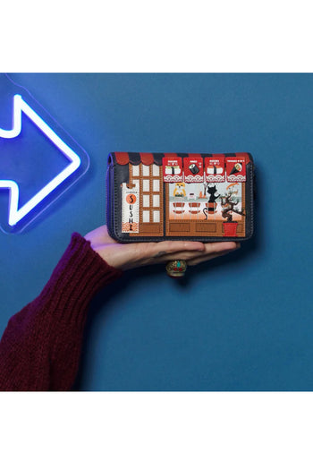 Vendula Sushi - Blue Edition Medium Ziparound Wallet - 3