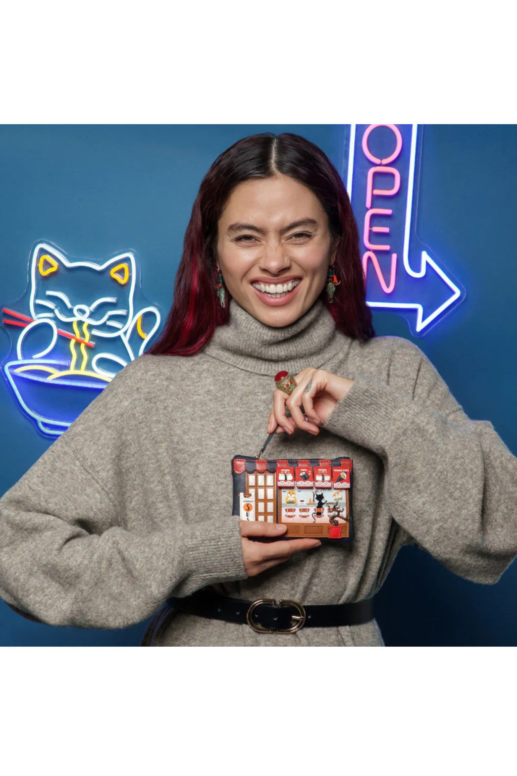 Vendula Sushi - Blue Edition Zipper Coin Purse 2