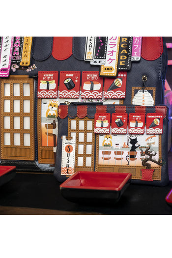 Vendula Sushi - Blue Edition Zipper Coin Purse - 5