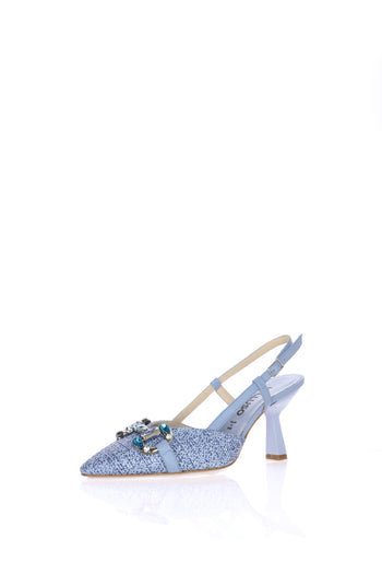 Slingback gioiello dal n 33 al 44 Melluso - 4