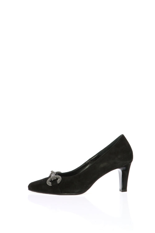 Decolletè nero con fibbia Soffice Sogno - 1