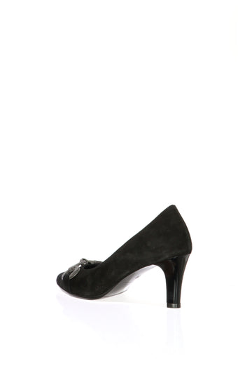 Decolletè nero con fibbia Soffice Sogno - 3