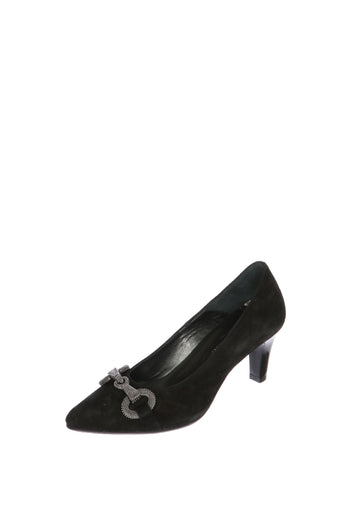 Decolletè nero con fibbia Soffice Sogno - 5