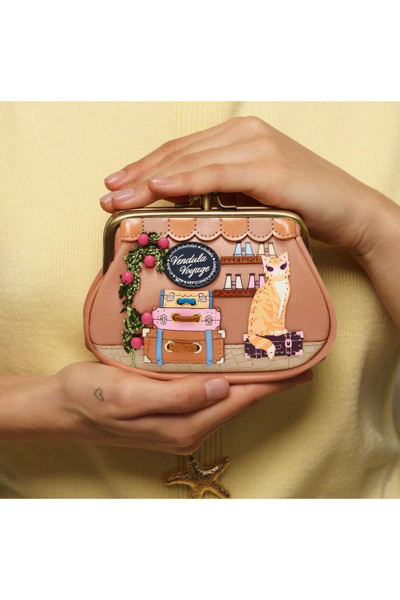 Portamonete Con Clip Vendula Voyage 2