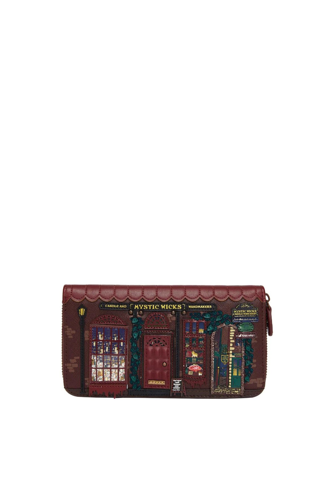 Grande Portafoglio Da Donna Con Zip Mystic Wicks Candle and Wandmakers