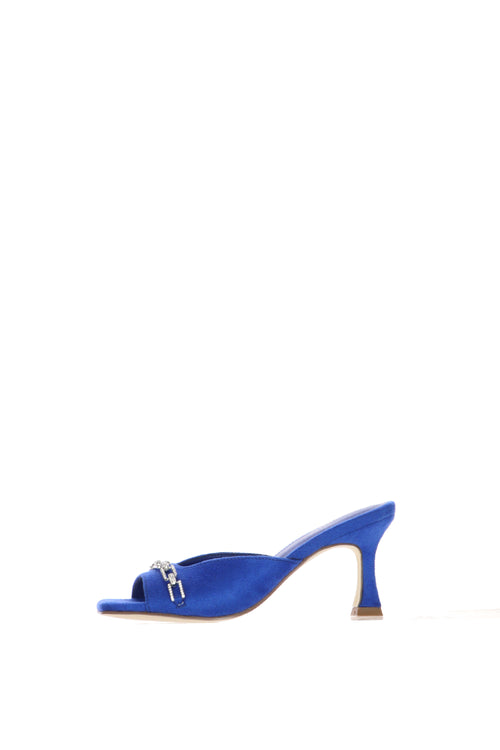 Unicorno Sabot con gioiello blu e verde Menbur - 1