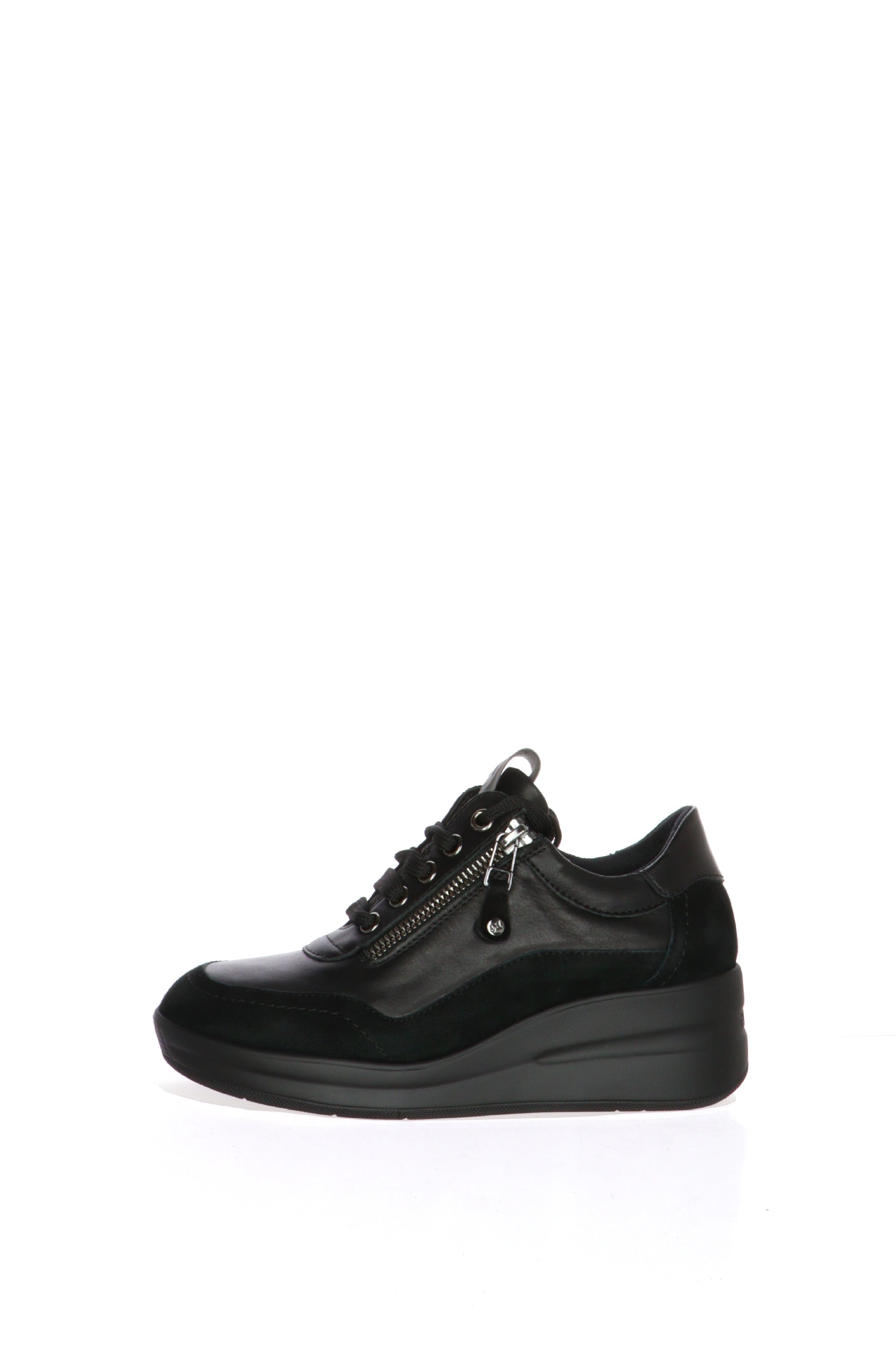 Sneaker  in pelle nero Melluso Walk dal 33 al 44